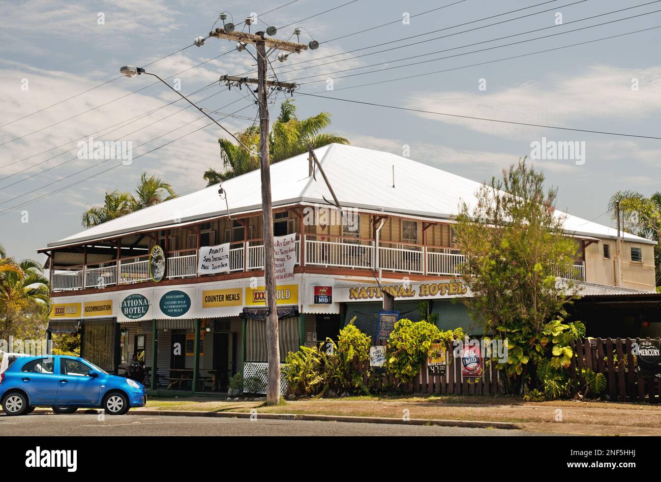 Queenslanderstyle country pub at Mount Molloy on the Atherton