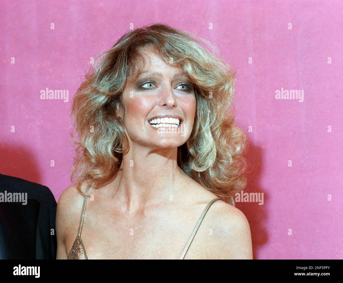 Actress Farrah FawcettMajors, closeups. She was one of the Oscar