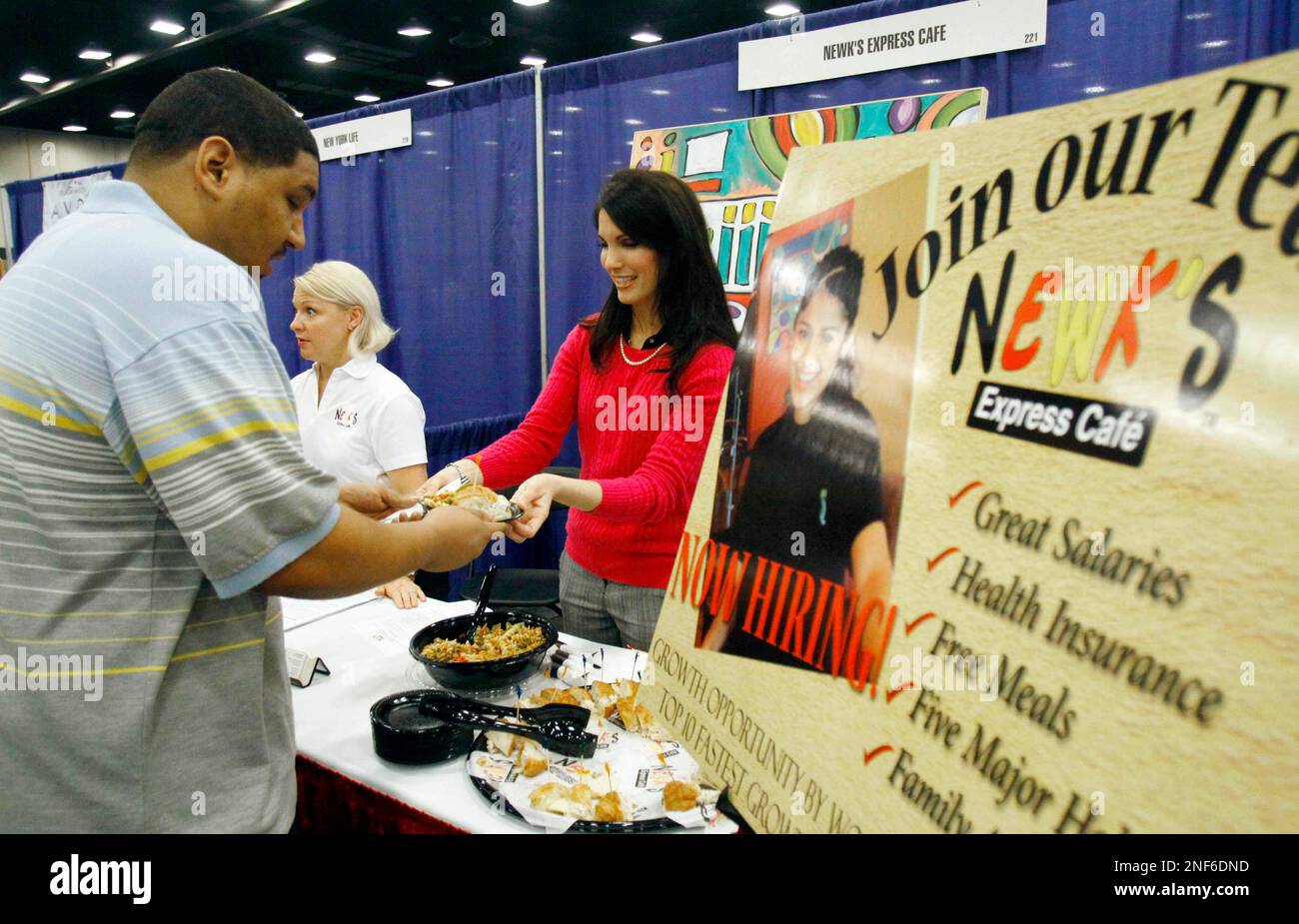 Emphasizing their trademark customer service, Caurie Lundy, a recruiter