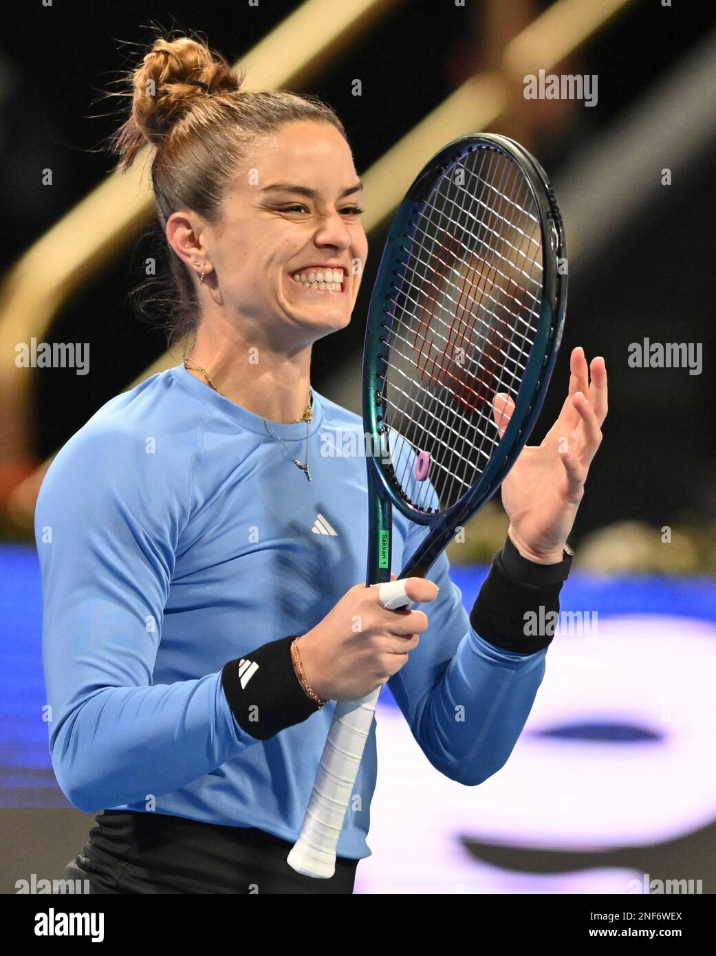 Maria sakkari reacts hires stock photography and images Alamy