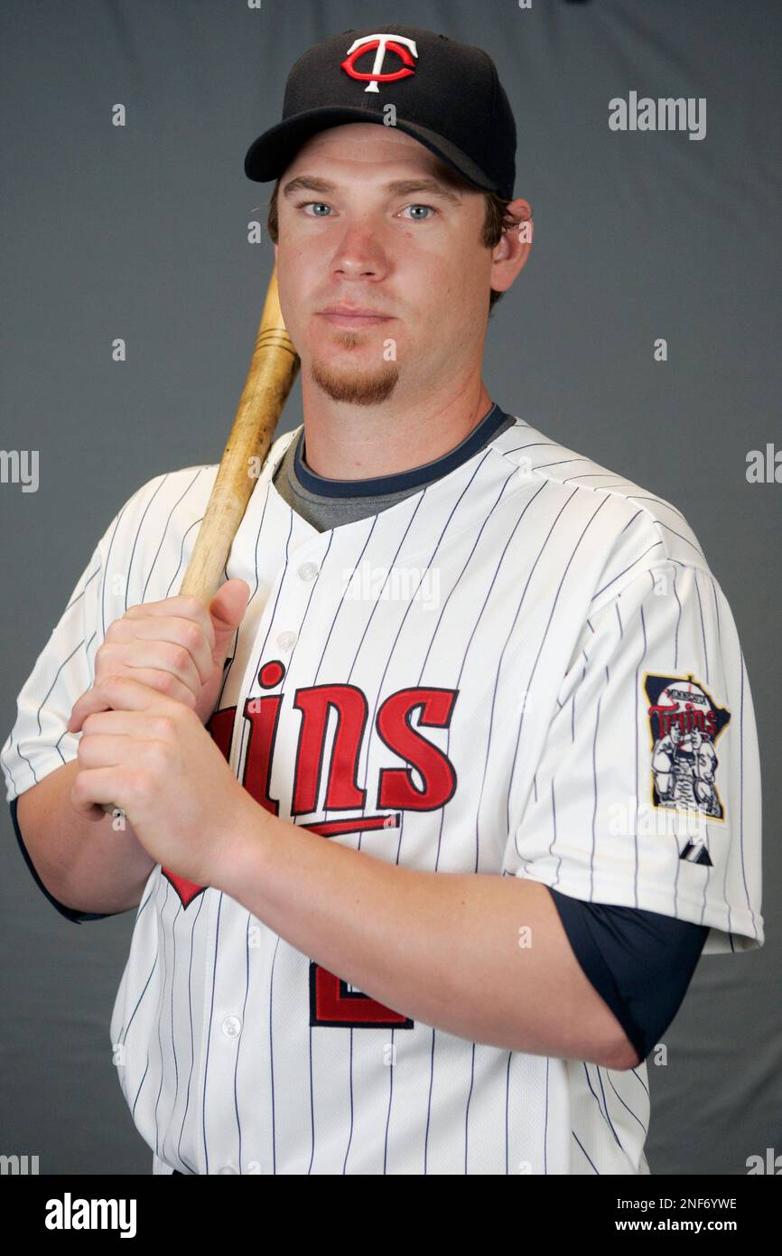 This is a 2009 photo of Joe Crede of the Minnesota Twins baseball