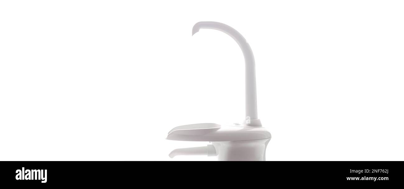 Dental Spittoon and glass sink. Washbasin in dentist Spit sink