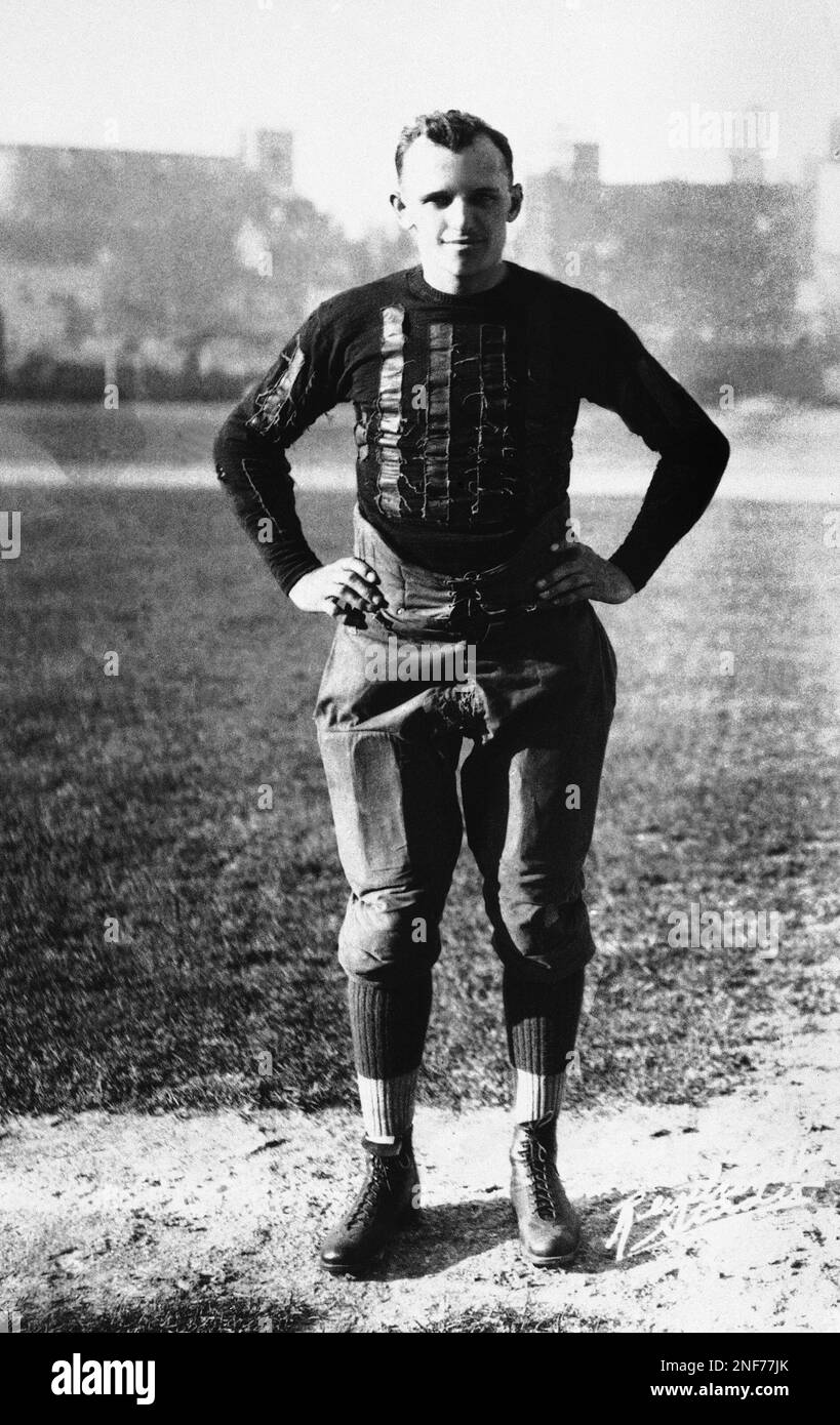 Photo of Halas, shown in 1933, when he was playercoach of the