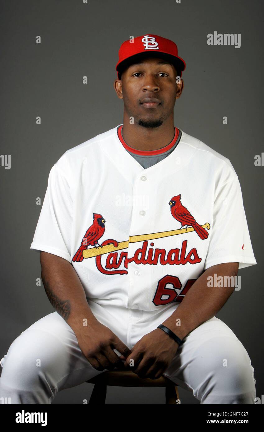 This is a 2009 photo of Joe Thurston of the St Louis Cardinals 