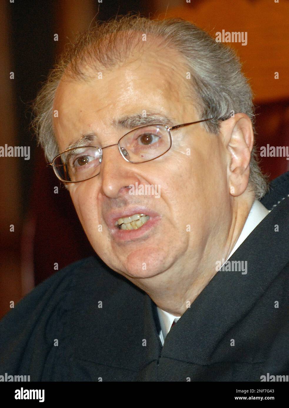 Judge Jonathan Lippman as the state's new Chief Judge during a swearing-in  ceremony at the New York State Court of Appeals in Albany, N.Y., Wednesday,  Feb. 25, 2009 (AP Photo/Hans Pennink Stock