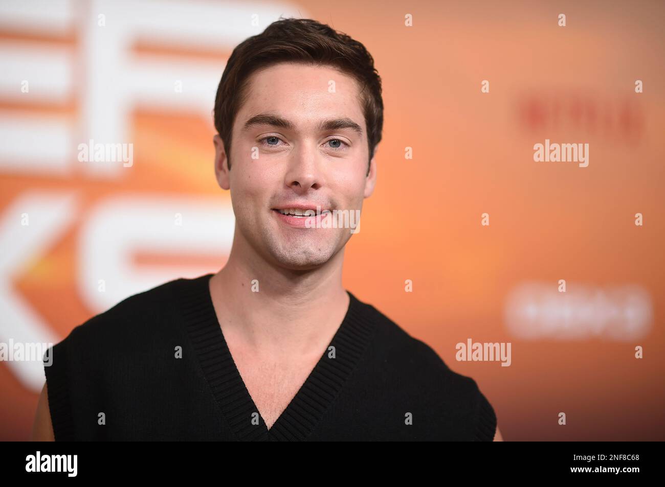 Austin North arrives at the season three premiere of "Outer Banks" on