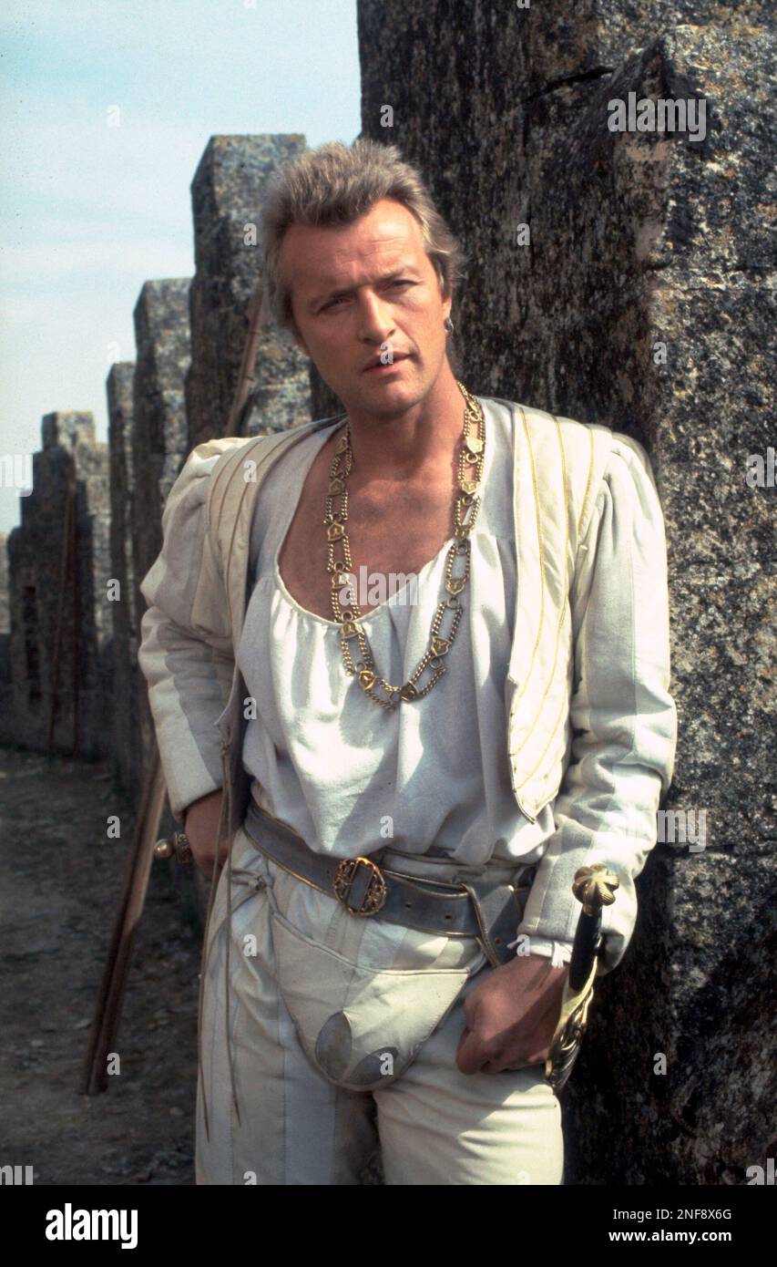 RUTGER HAUER in FLESH+BLOOD (1985), directed by PAUL VERHOEVEN. Credit ORION PICTURES / Album