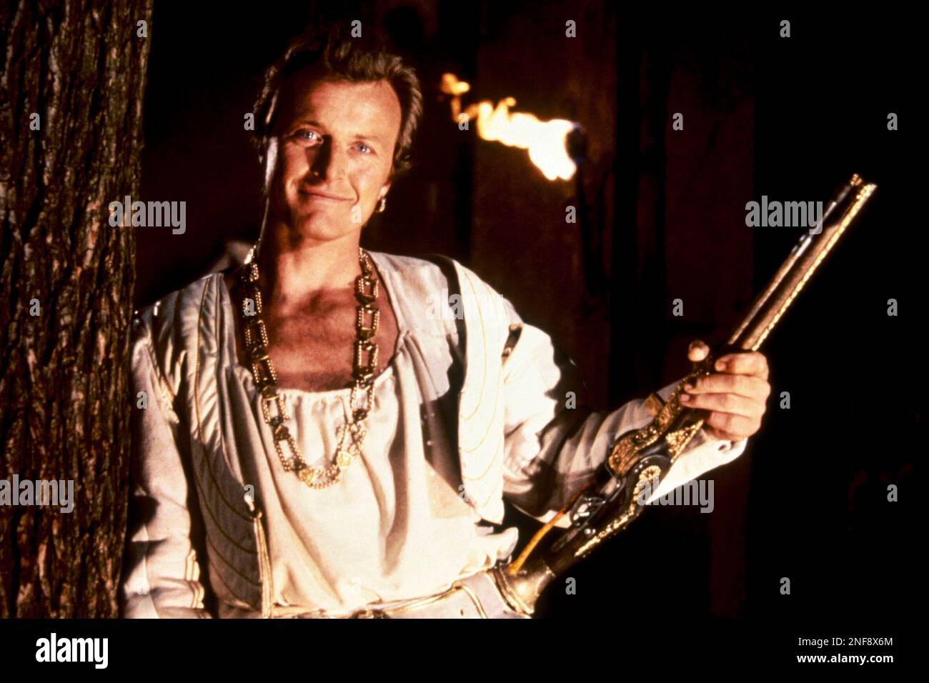 RUTGER HAUER in FLESH+BLOOD (1985), directed by PAUL VERHOEVEN. Credit ORION PICTURES / Album