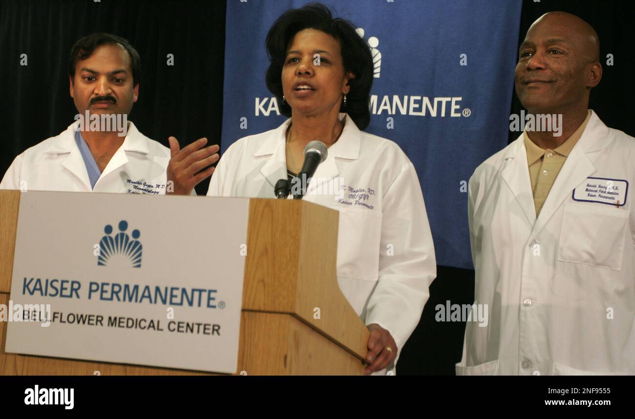 Kaiser Permanente's Bellflower Medical Center doctors from left
