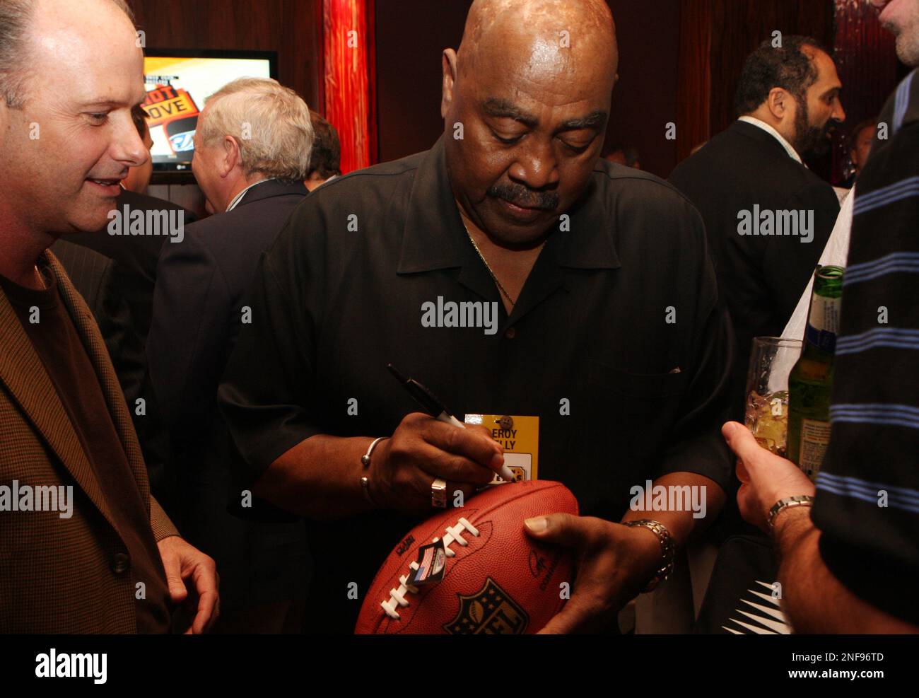 Athlete Leroy Kelly attends Mike Ditka's Gridiron Greats event at the