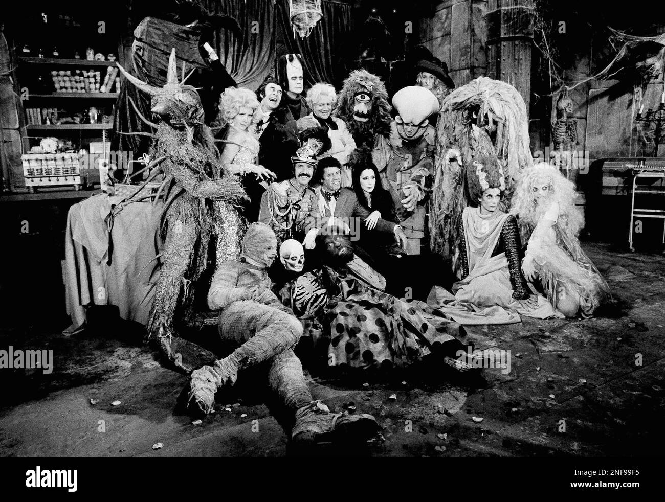 Just about every horror monster ever invented for the movie industry ...