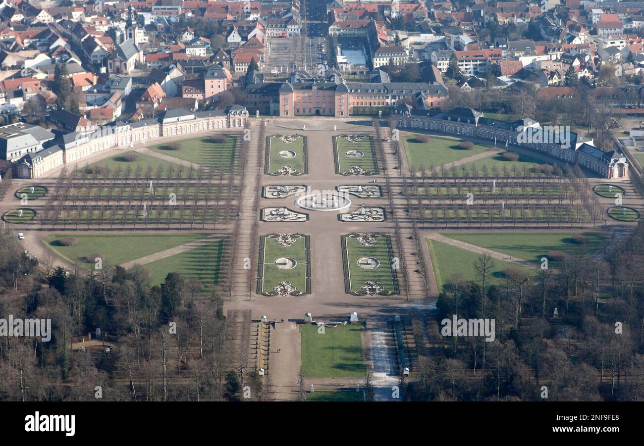 Diese Luftaufnahme vom Donnerstag, 22.Januar 2009, zeigt das Schloss in