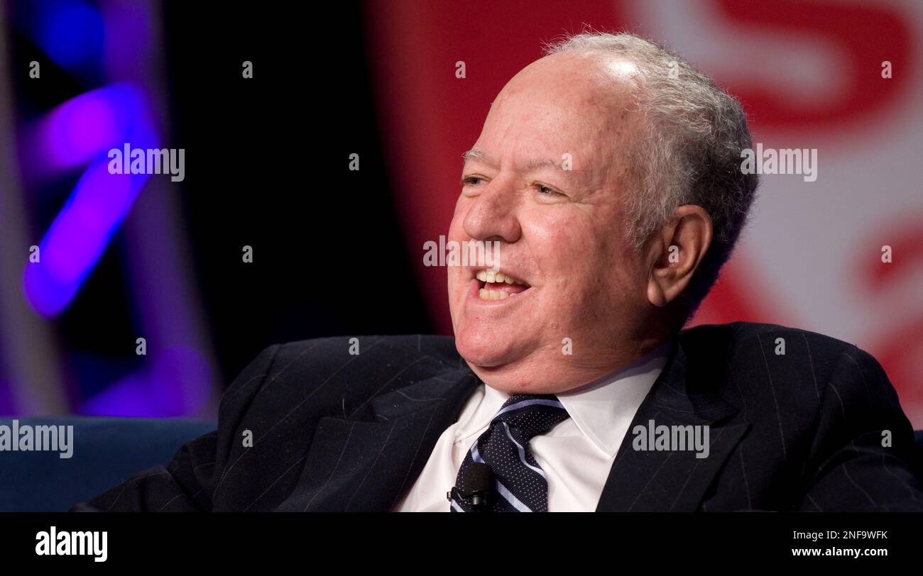 Peter J. Solomon, chairman of the Peter J. Solomon Co., speaks at the
