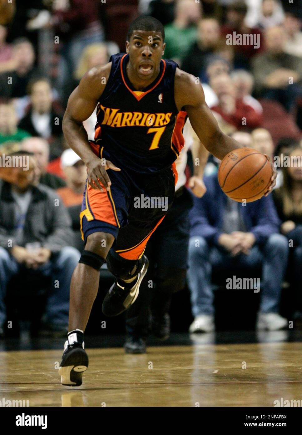 Golden State Warriors Kelenna Azubuike during an NBA basketball