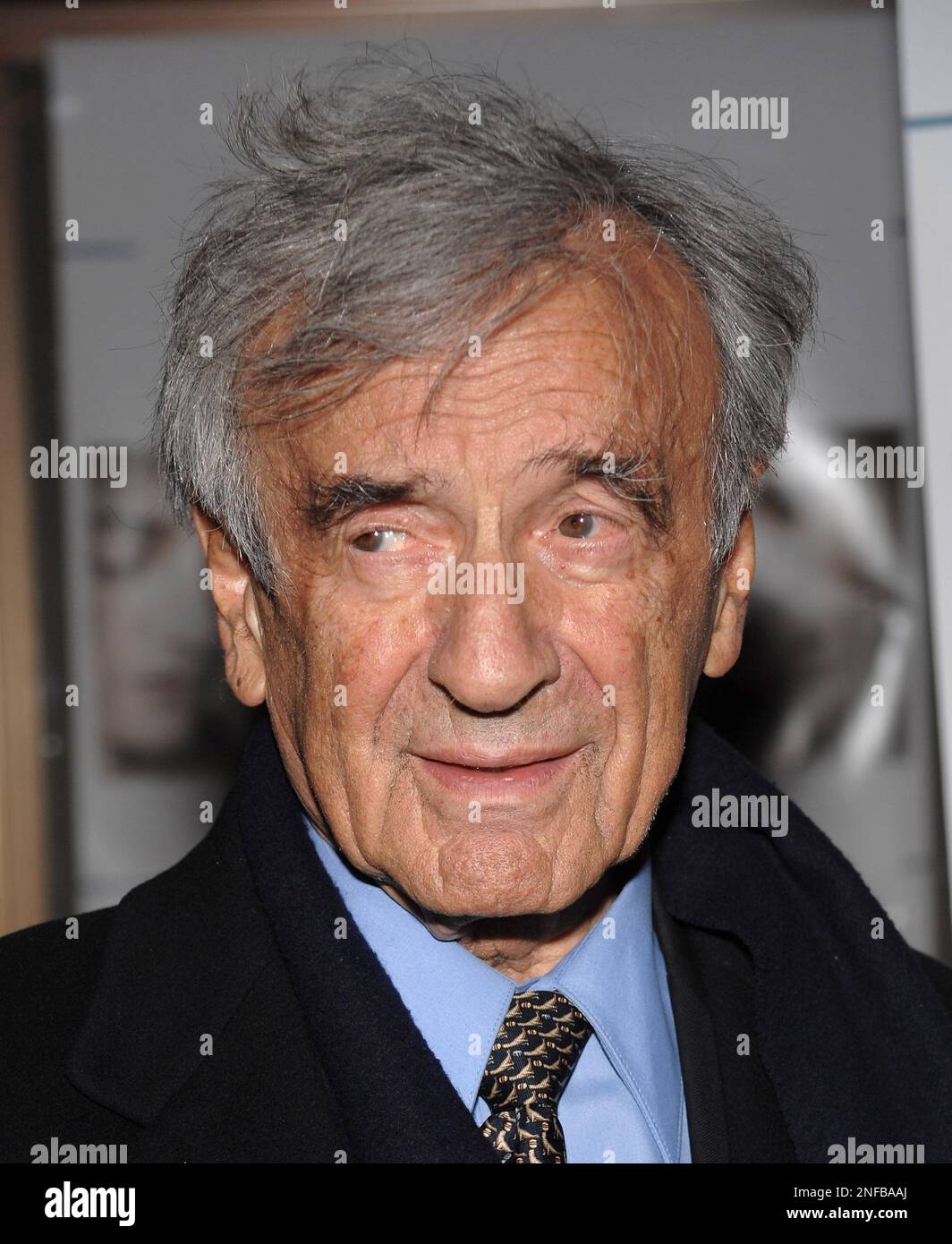 Elie Wiesel attends the premiere of ‘The Reader’ at the Ziegfeld
