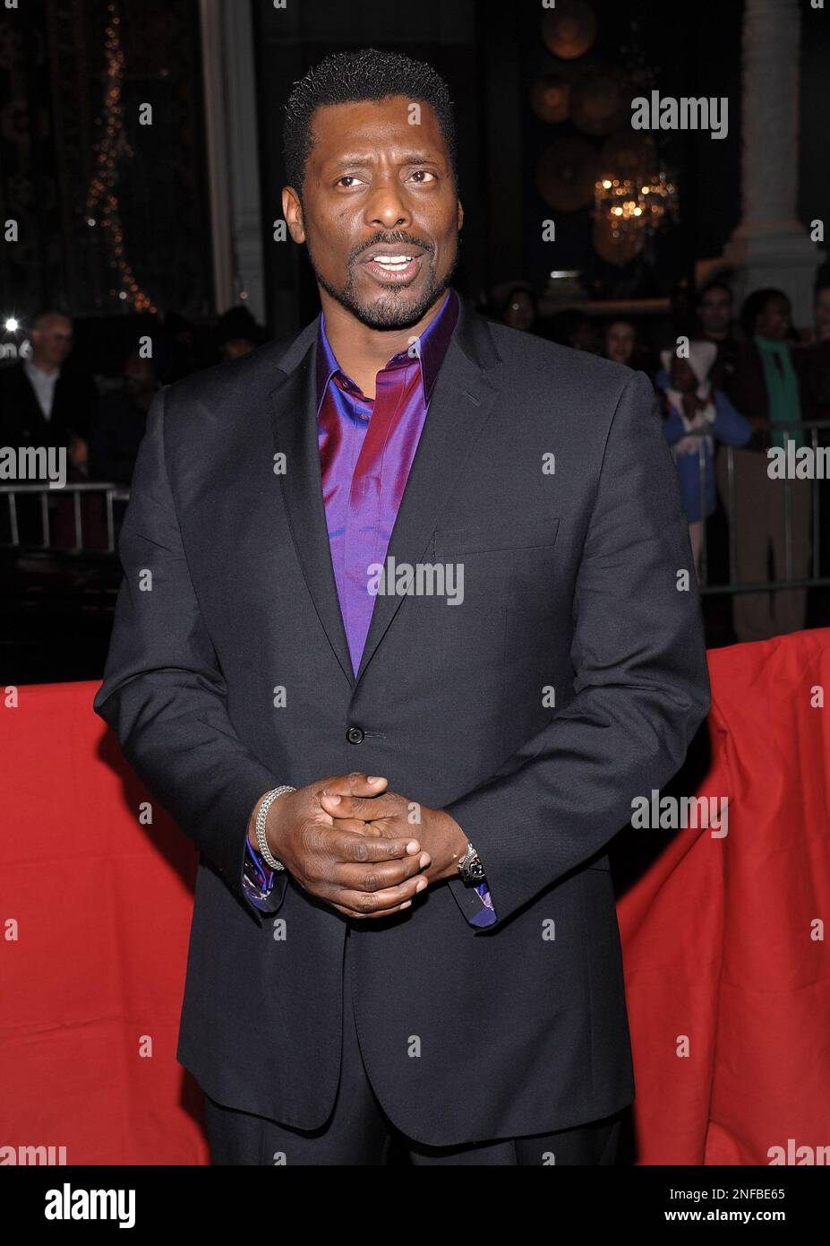 Actor Eamonn Walker attends the premiere of 'Cadillac Records' on ...