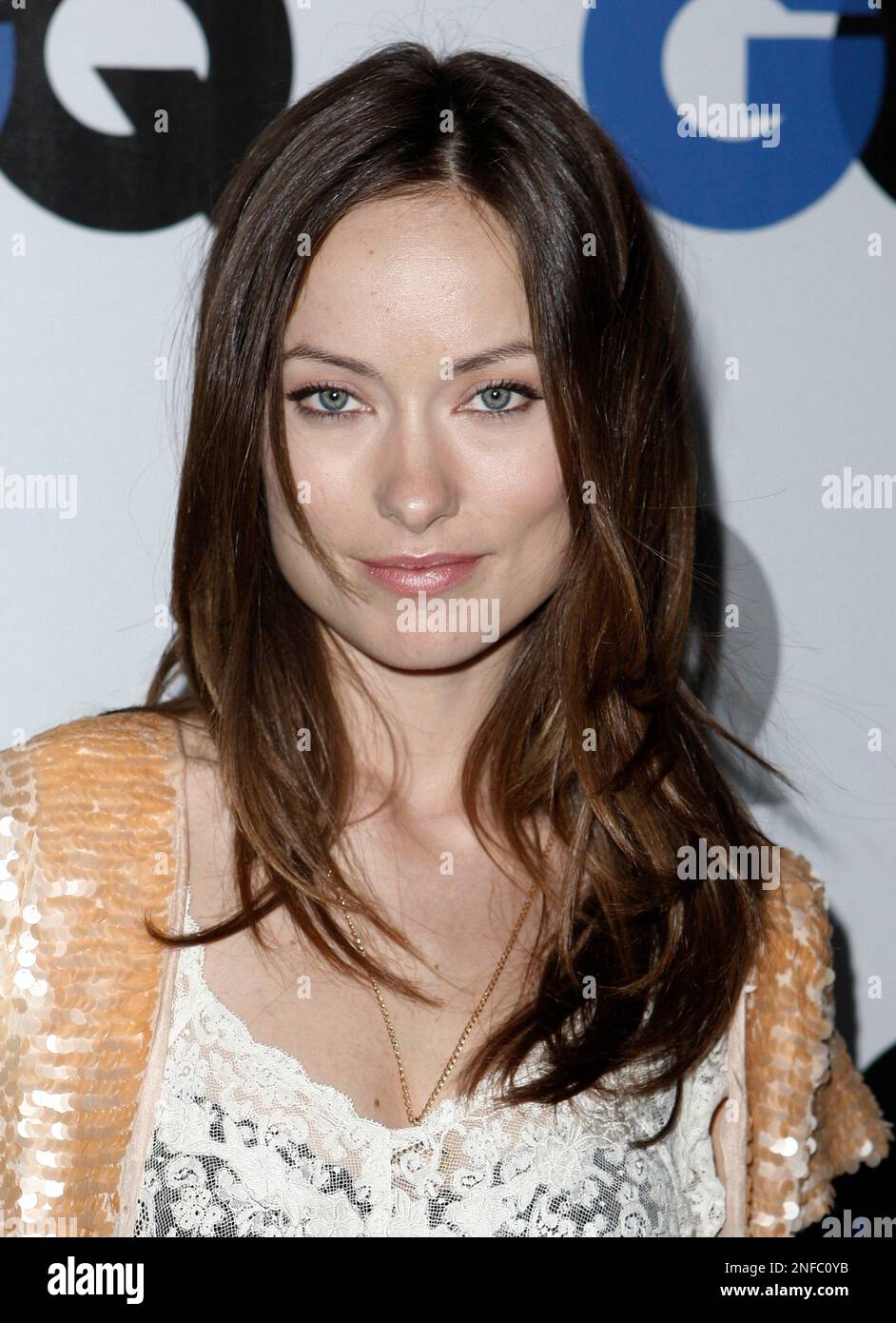 Olivia Wilde arrives at the GQ magazine 2008 "Men of the Year" party in ...