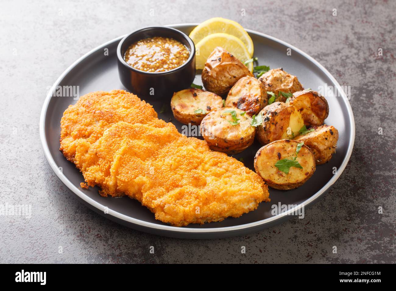 Veal schnitzel hires stock photography and images Alamy