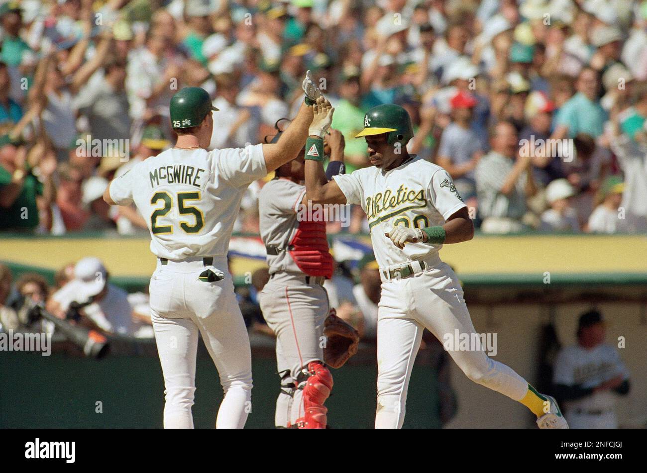 1990 Mark McGwire Game Worn Oakland Athletics Jersey.  Baseball