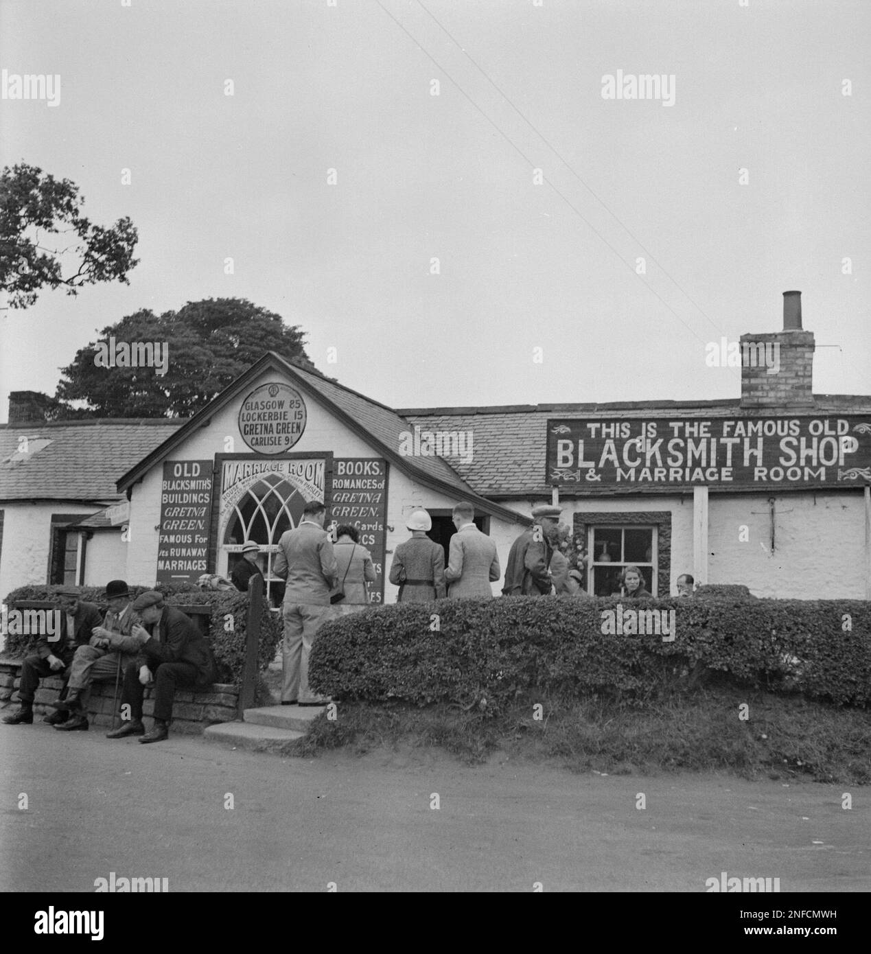 Willem van de Poll The Old Blacksmith's Shop, Gretna Green, Scotland