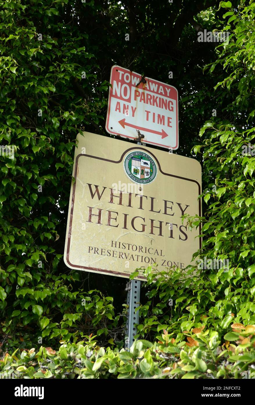 Los Angeles, California, USA 16th February 2023 Grace Avenue in Whitley