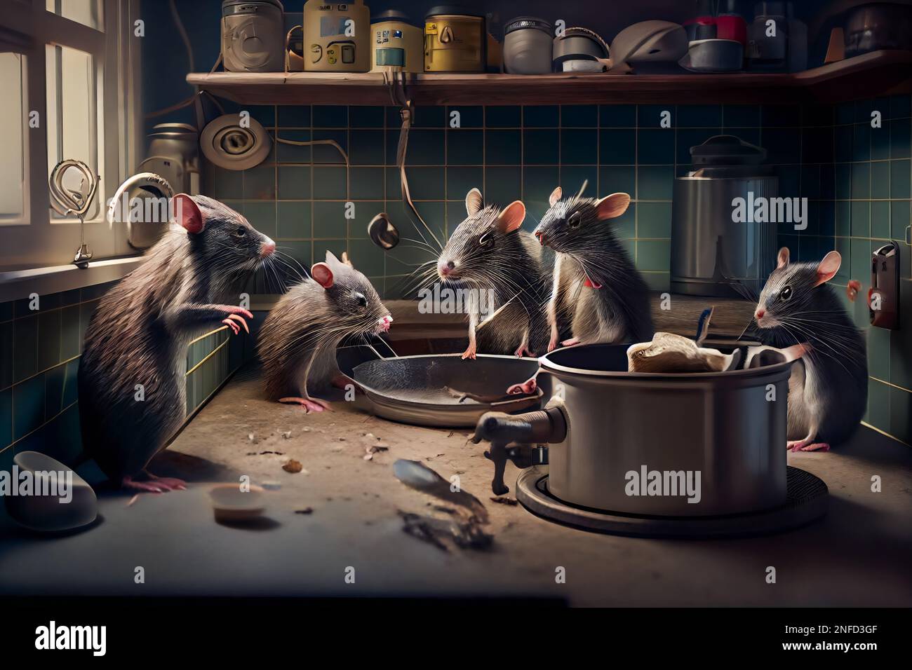 Gnawing rats hi-res stock photography and images - Alamy