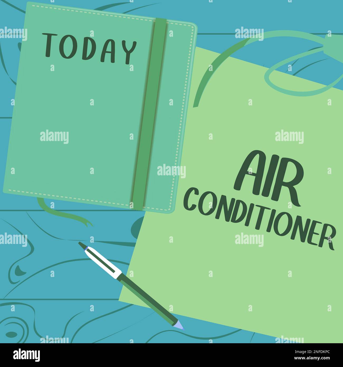 Inspiration showing sign Air Conditioner, Concept meaning apparatus for washing air and