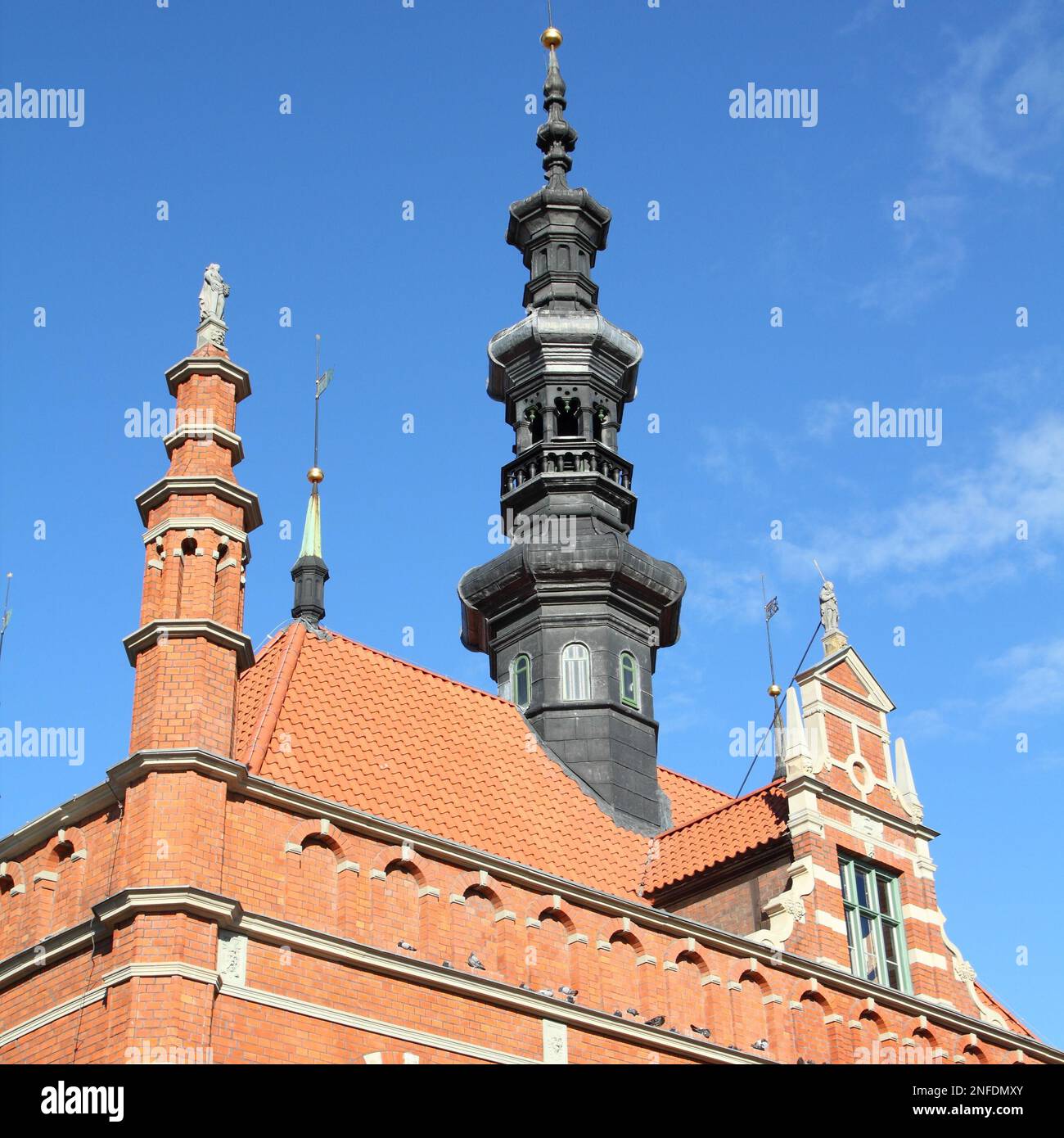 Poland - Gdansk city (also know nas Danzig) in Pomerania region. Old ...