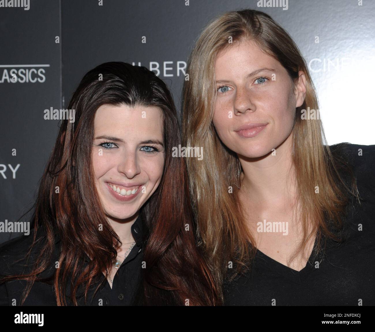 Actress Heather Matarazzo, left, and girlfriend Carolyn Murphy attend a