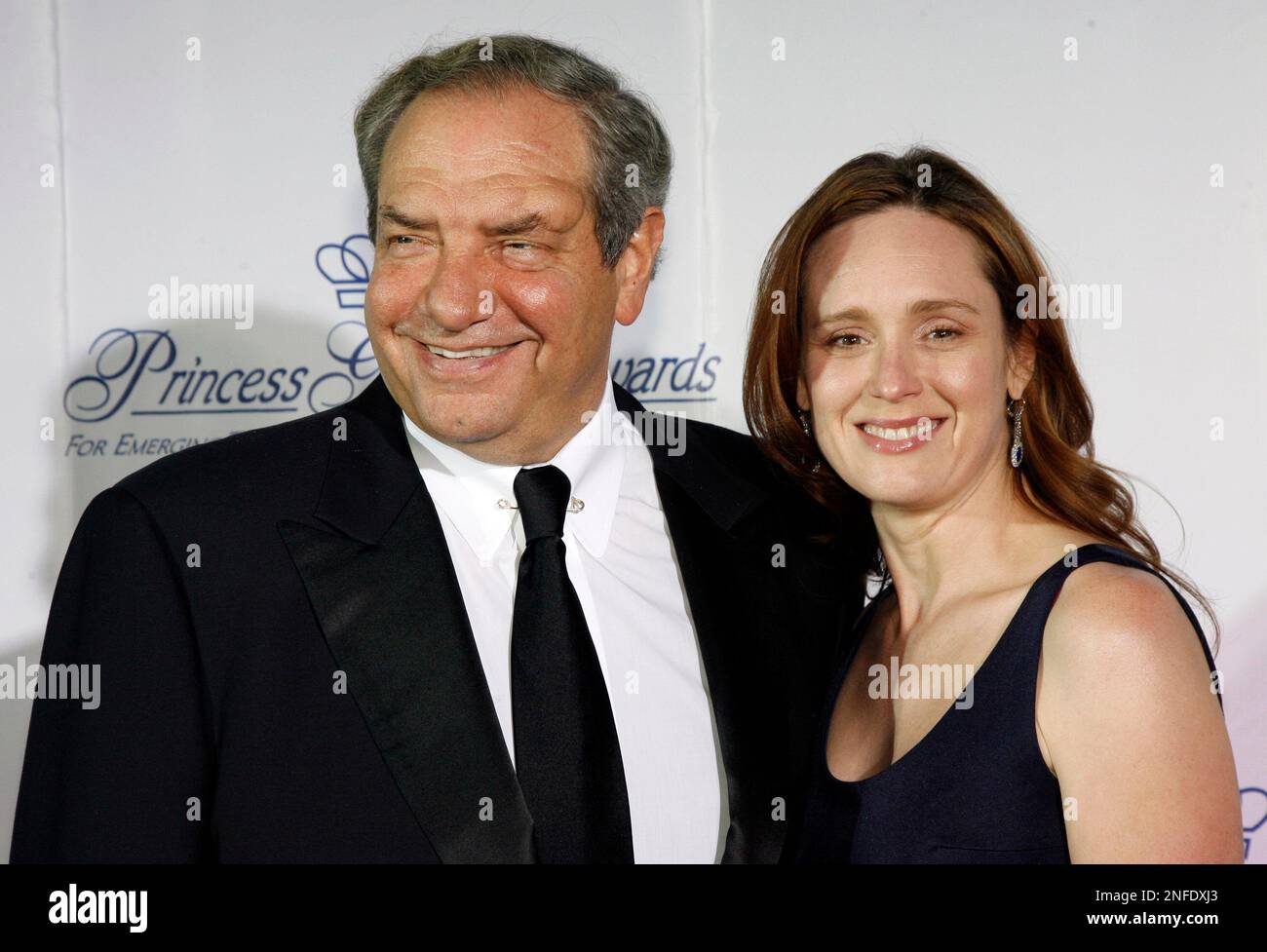 Dick Wolf and his wife Noelle arrive to the annual Princess Grace