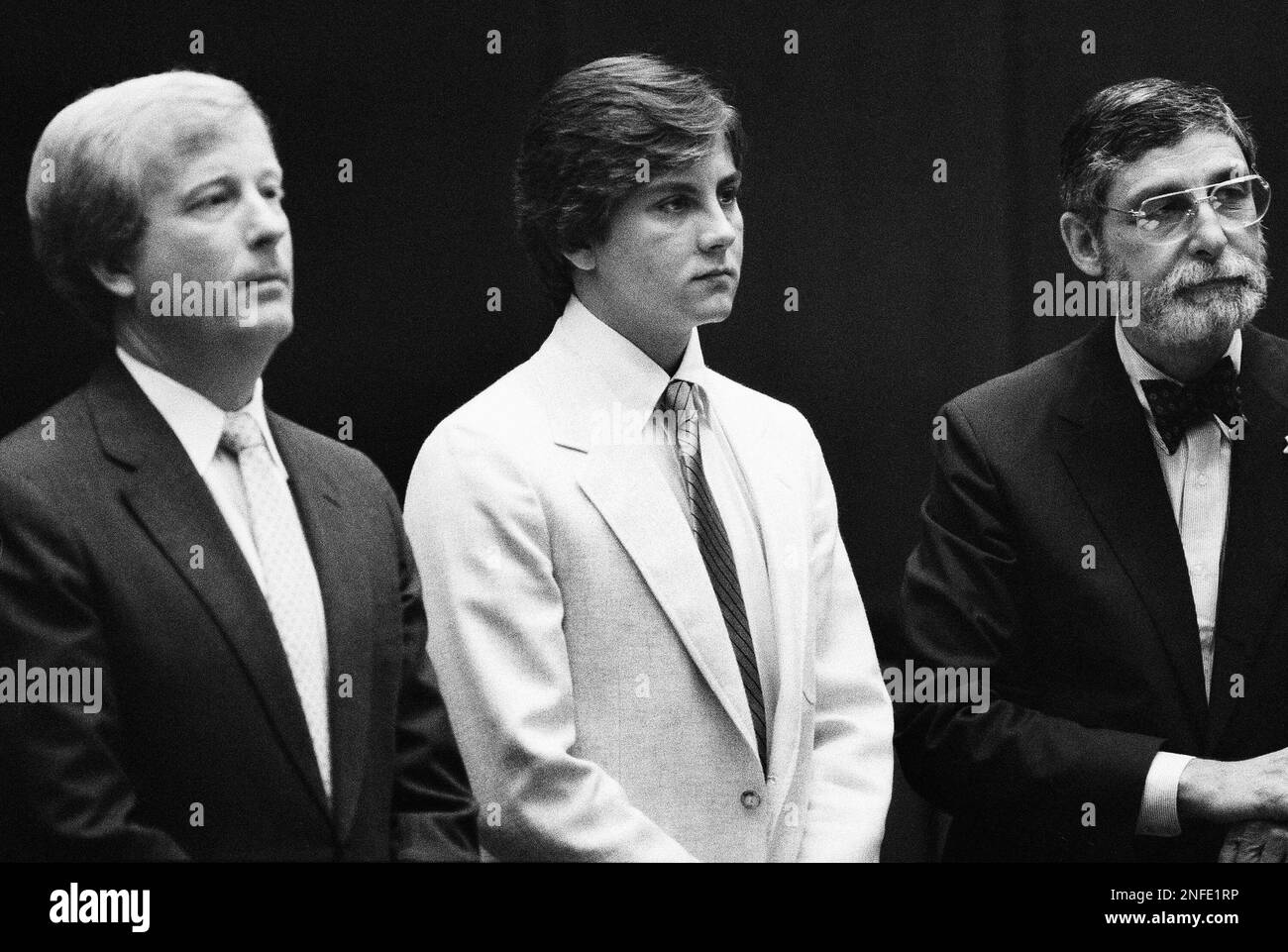 Henry Harrison Kyle Ricky Attorney Robert Talcott, is pictured in a Los Angeles courtroom, Sept ...