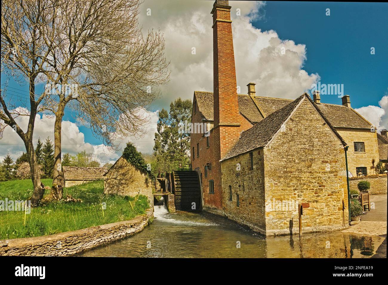 The Old Mill, Lower Slaughter, Gloucestershire, UK Stock Photo