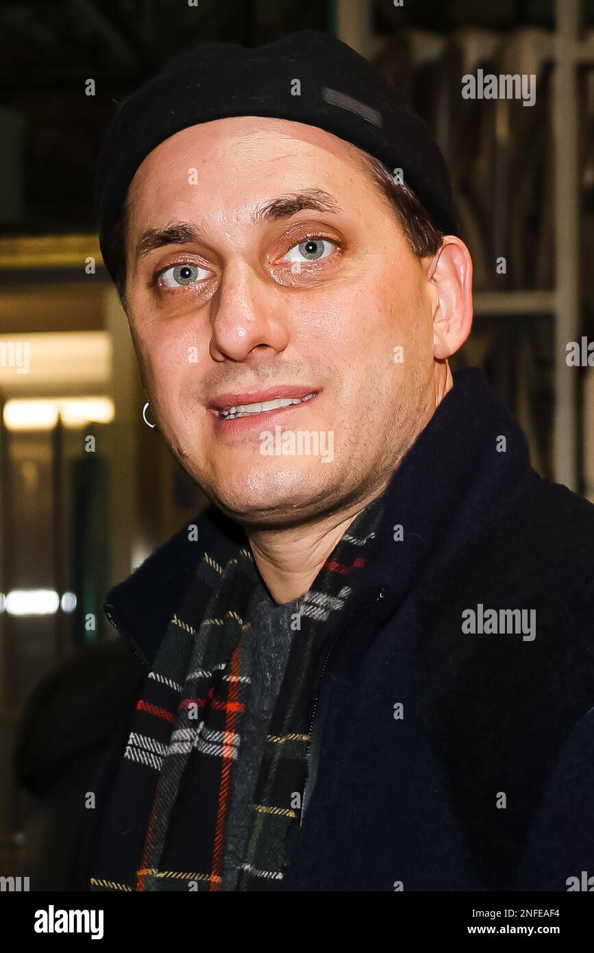 Milan, Italy. 18th Dec, 2022. Luca Marinelli attends Che Tempo Che Fa