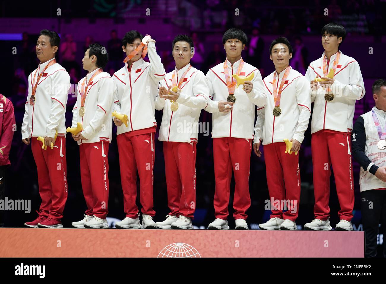 2022 World Gymnastics Championships. Liverpool.2.11.22. Mens Team
