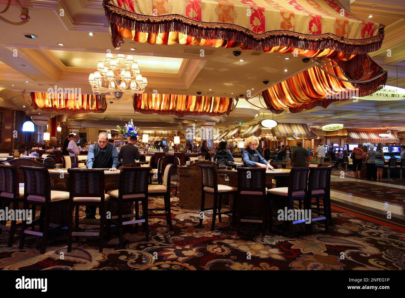 Gambling floor bellagio hotel casino hi-res stock photography and images -  Alamy