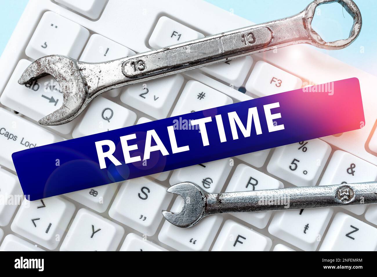 Inspiration showing sign Real Time. Business concept the actual time ...