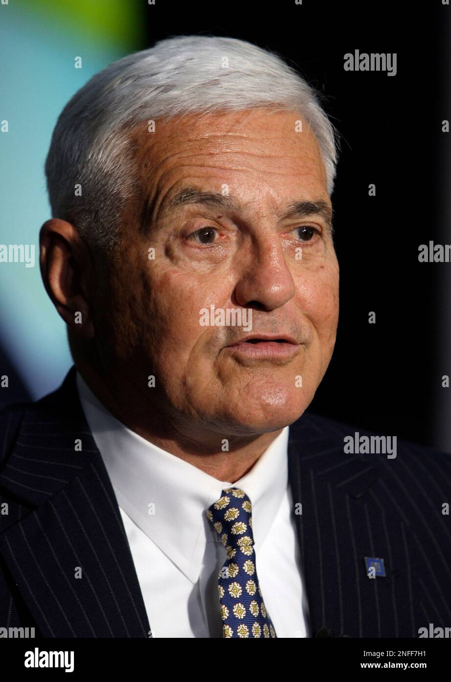General Motors Vice Chairman Bob Lutz speaks at a General Motors centennial celebration in