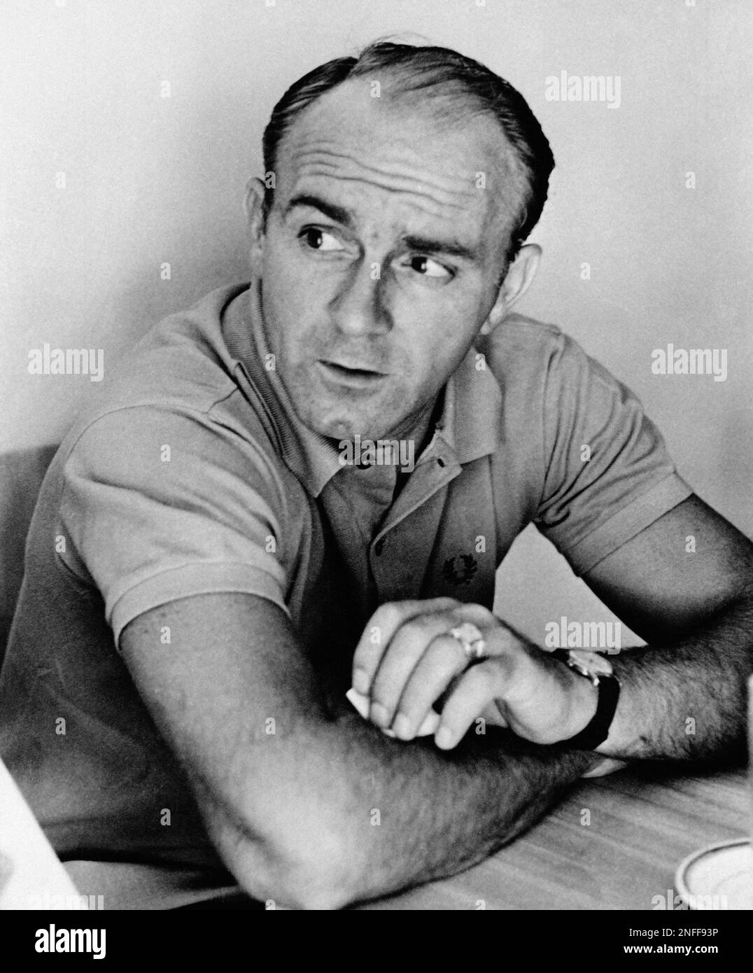 Alfredo Di Stefano, Real Madrid Soccer Star, shortly before his