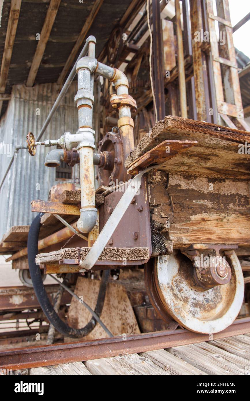 Water treatment plants maintenance hires stock photography and images