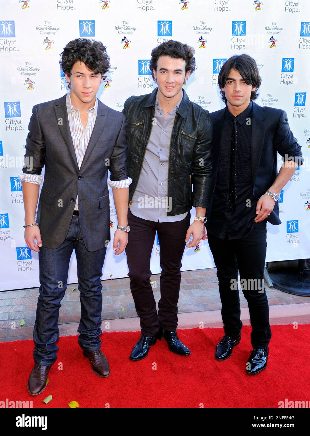 The Jonas Brothers, from left, Nick Jonas, Kevin Jonas and Joe Jonas