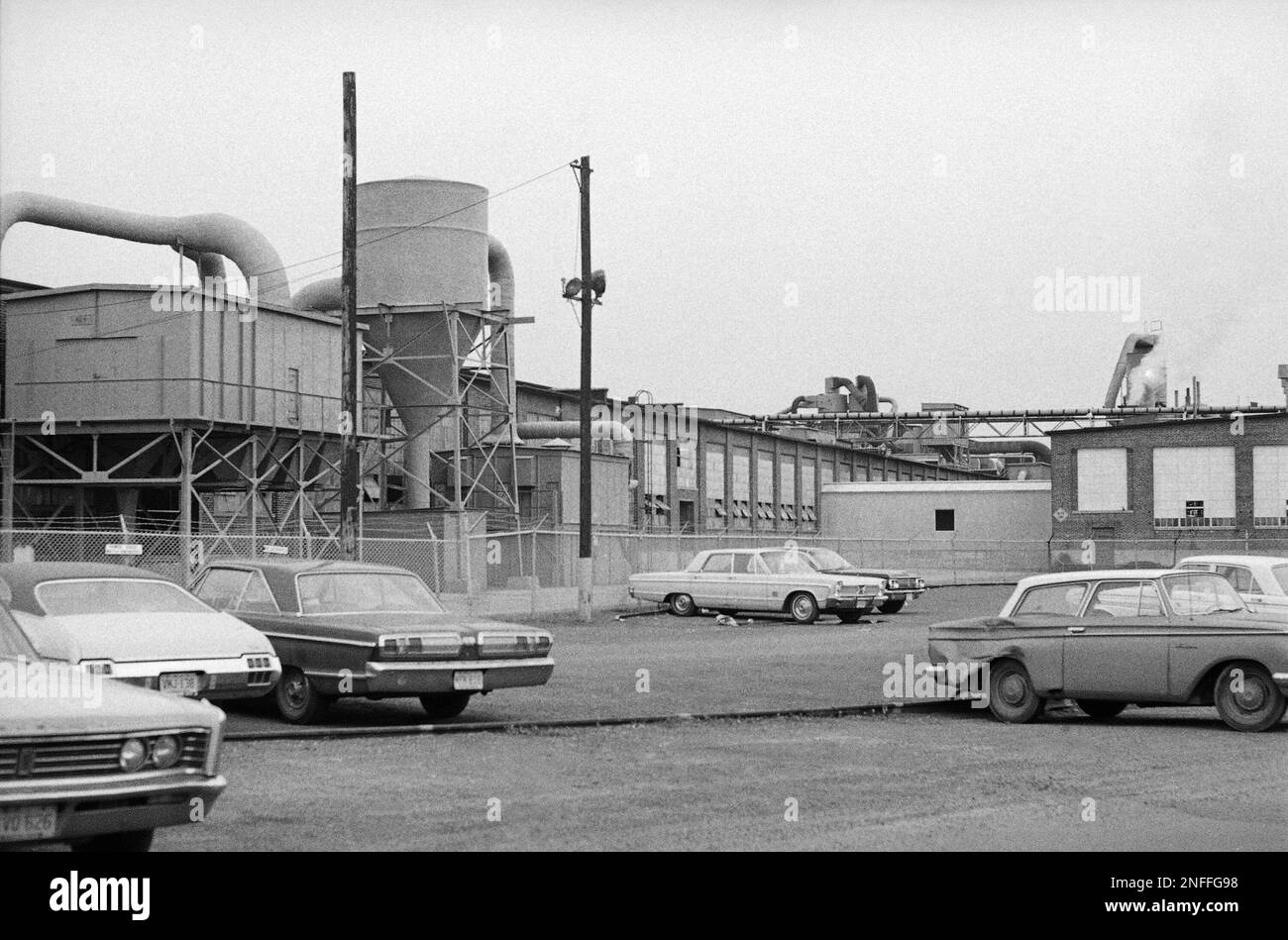 Johns Manville plant in Manville, New Jersey. This is the largest plant