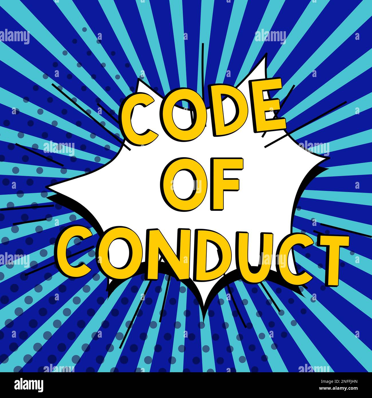 Text showing inspiration Code Of Conduct. Conceptual photo Ethics rules