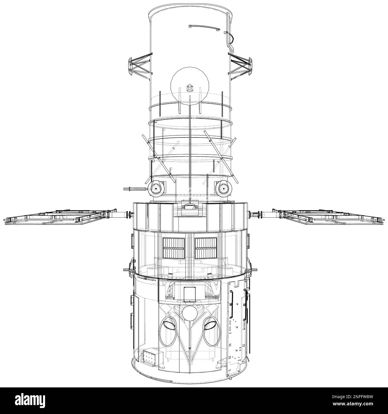 Hubble telescope 3d Black and White Stock Photos & Images Alamy