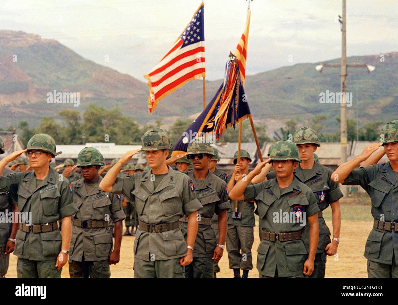 The era of American ground combat involvement in Vietnam comes to an