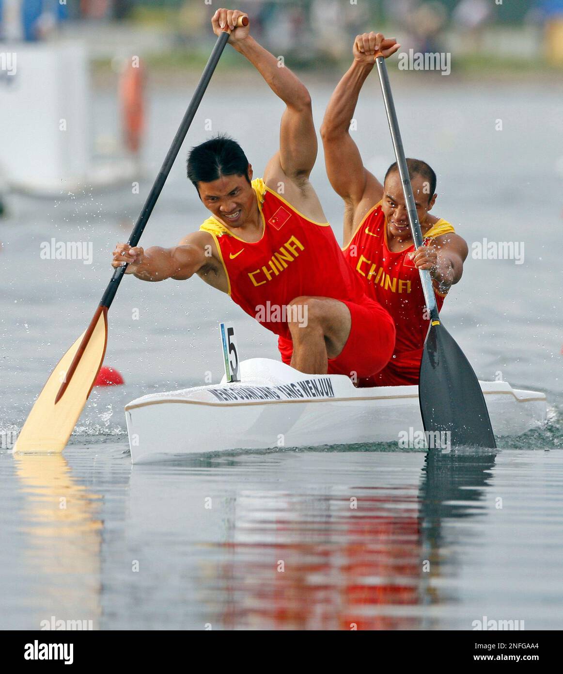 Paddling their way into Olympics