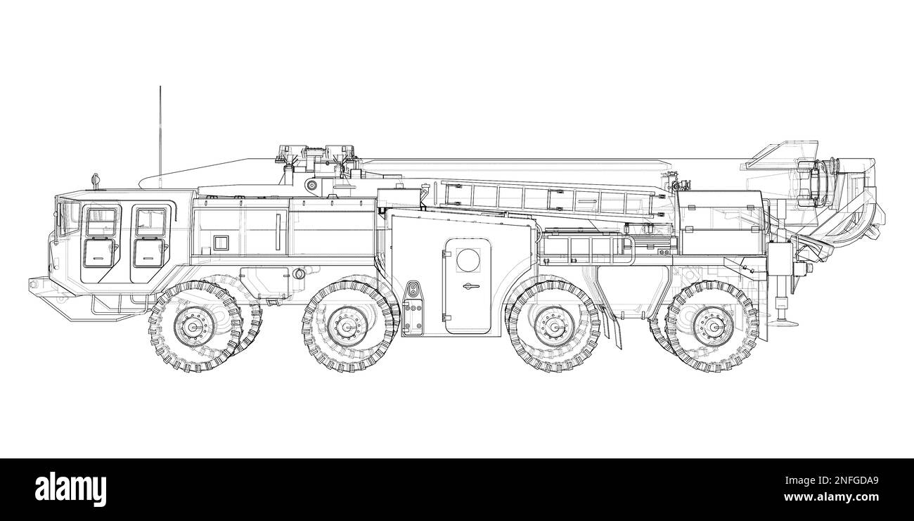 Army Rocket artillery system. Military concept Stock Photo - Alamy