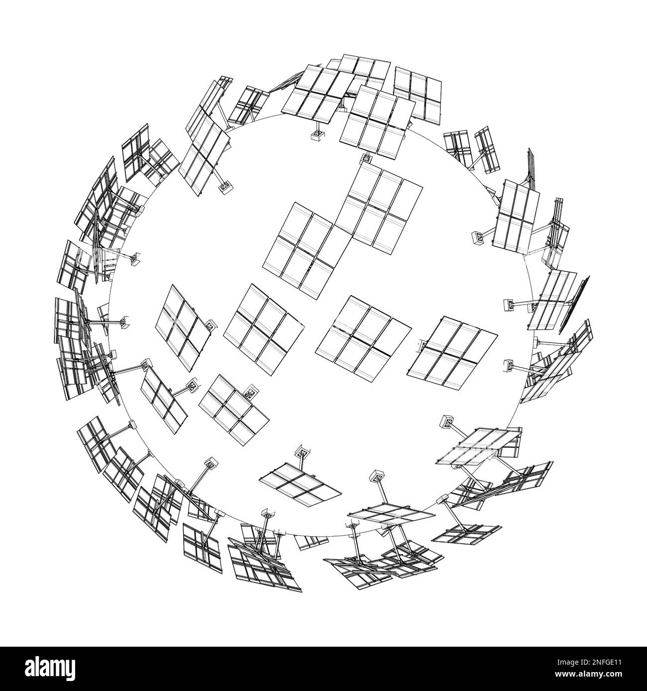 Solar Panels On Earth Concept Stock Photo Alamy solar-panels-on-earth-concept-stock-photo-alamy