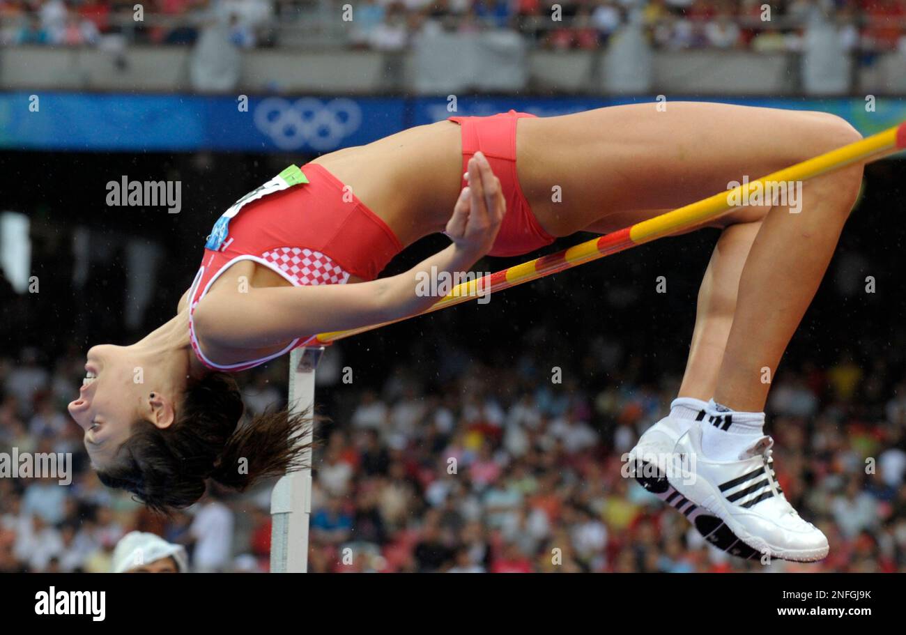 Croatia s Blanka Vlasic Makes An Attempt In The Qualification For The croatia-s-blanka-vlasic-makes-an-attempt-in-the-qualification-for-the