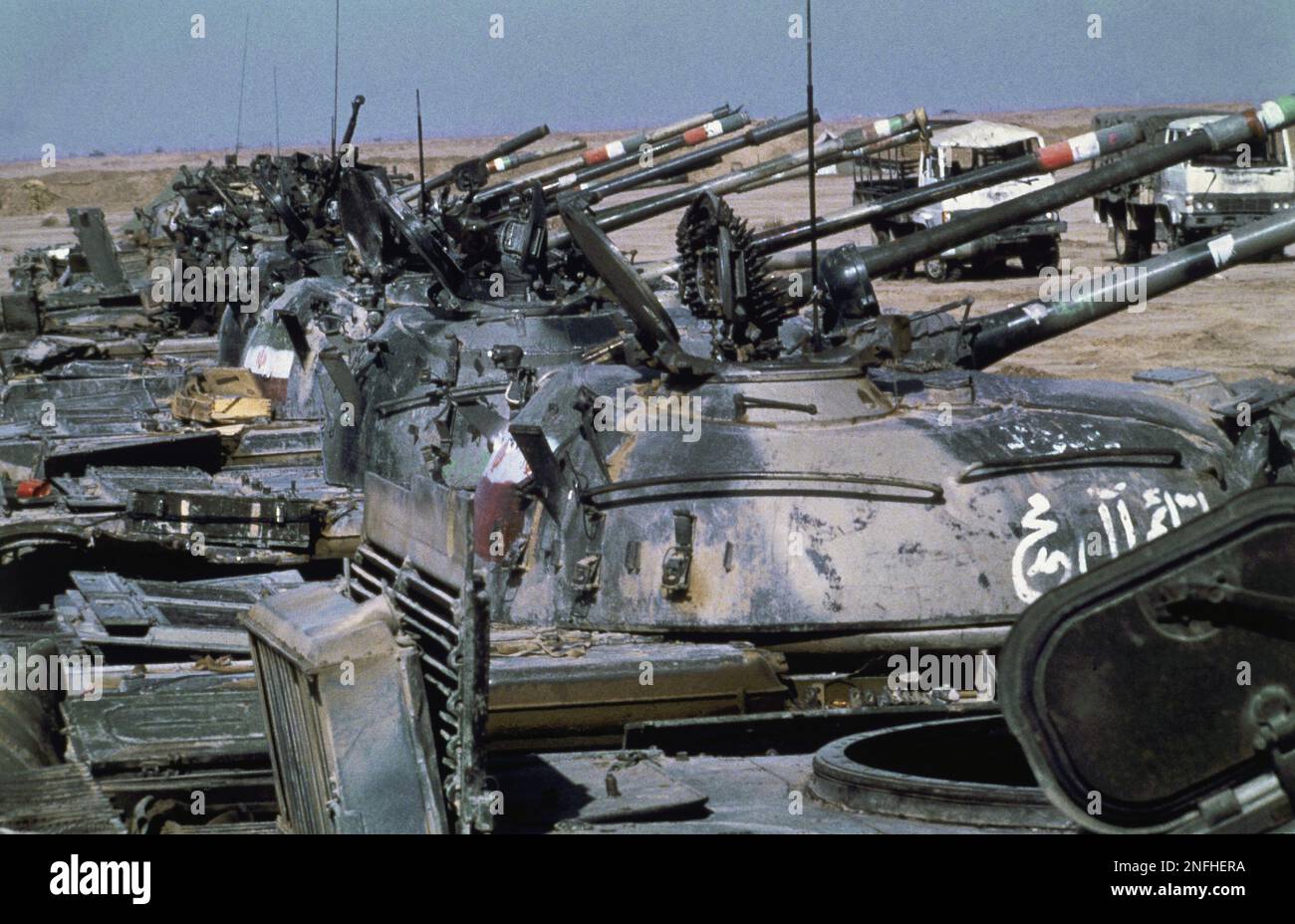 These Armored Vehicles Were Captured By Iraqui Forces During Iran S 