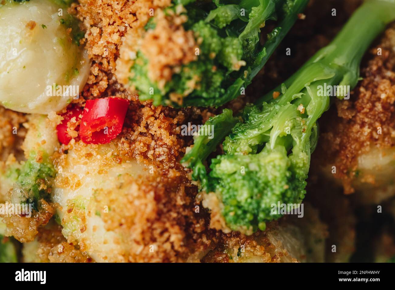 Traditional Orecchiette with cime di rapa pasta from Puglia Stock Photo Alamy